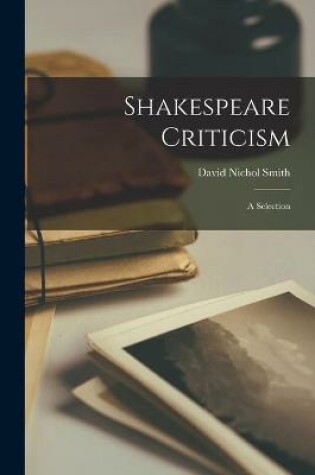 Cover of Shakespeare Criticism; a Selection