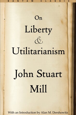 Cover of On Liberty and Utilitarianism