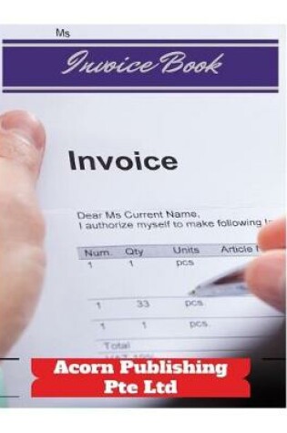 Cover of Invoice Book