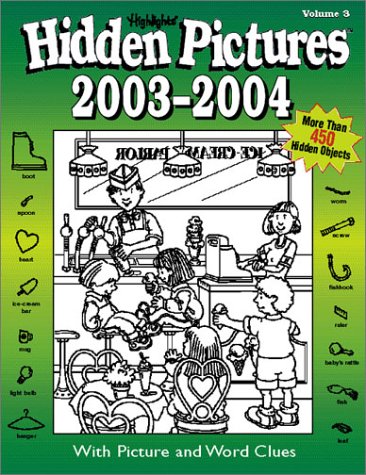 Book cover for Hidden Pictures 2003 - 2004 Book 3