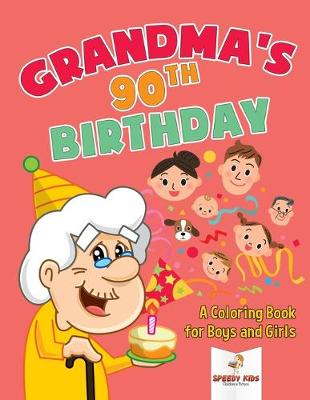 Book cover for Grandma's 90th Birthday