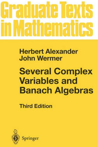 Cover of Several Complex Variables and Banach Algebras