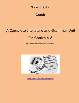 Book cover for Novel Unit for Crash