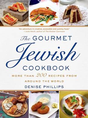 Book cover for The Gourmet Jewish Cookbook