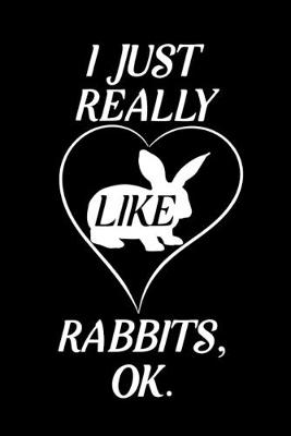 Book cover for I Just Really Like Rabbits Ok