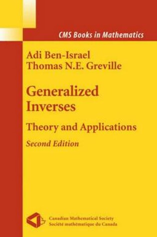 Cover of Generalized Inverses