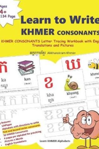Cover of Learn to Write Khmer CONSONANTS