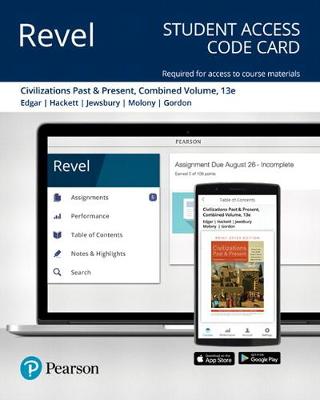 Book cover for Revel for Civilizations Past and Present, Combined Volume -- Access Card