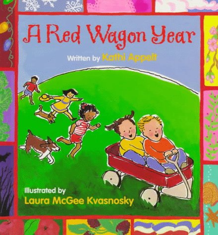 Book cover for A Red Wagon Year