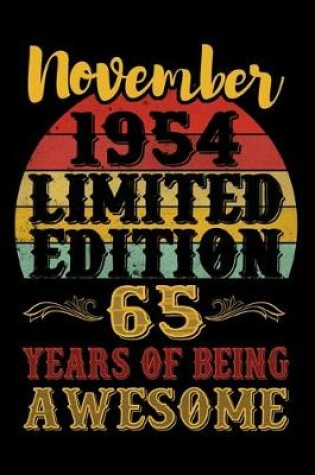 Cover of November 1954 Limited Edition 65 Years Of Being Awesome