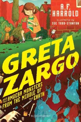 Cover of Greta Zargo and the Amoeba Monsters from the Middle of the Earth