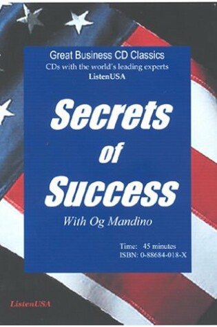 Cover of Secrets of Success/Audio Cassette