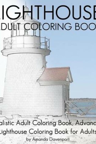 Cover of Lighthouse Adult Coloring Book