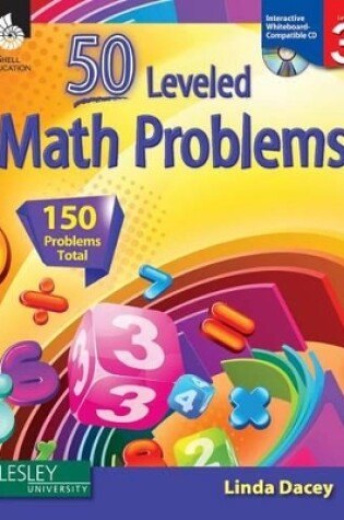 Cover of 50 Leveled Math Problems Level 3