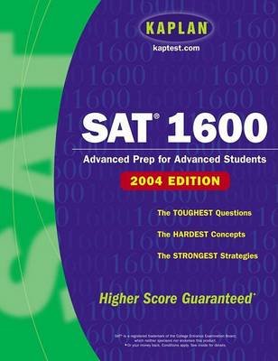 Book cover for SAT 1600