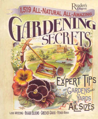 Book cover for 1519 All-Natural, All-Amazing Gardening Secrets