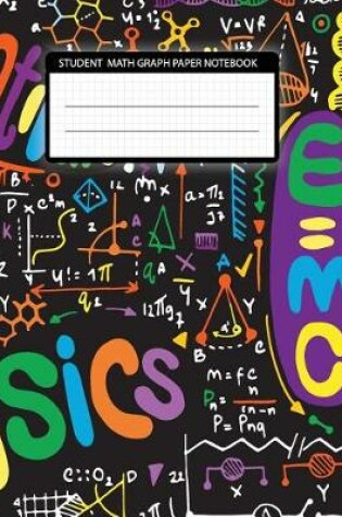 Cover of Student math graph paper notebook