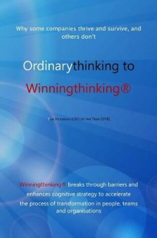 Cover of Ordinarythinking to Winningthinking