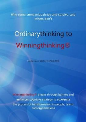 Book cover for Ordinarythinking to Winningthinking