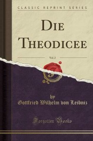 Cover of Die Theodicee, Vol. 2 (Classic Reprint)