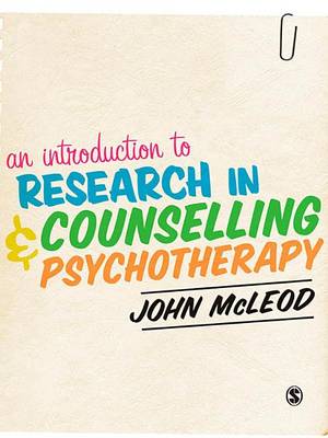 Book cover for An Introduction to Research in Counselling and Psychotherapy