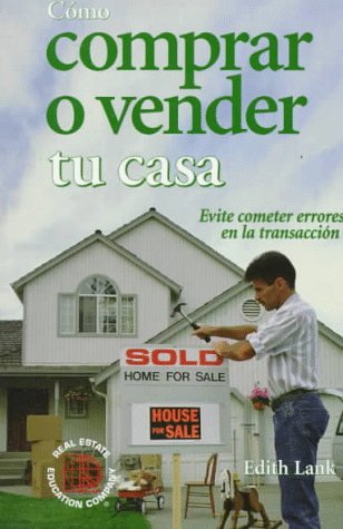 Book cover for Como Comprar O Vender Tu Casa