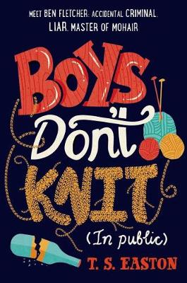 Book cover for Boys Don't Knit (in Public)