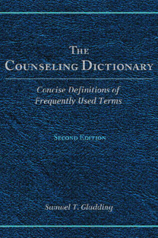 Cover of The Counseling Dictionary