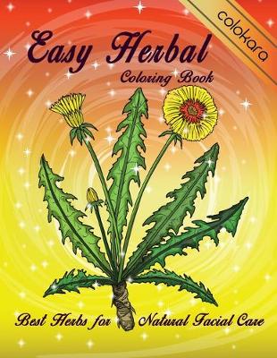 Cover of Easy Herbal Coloring Book