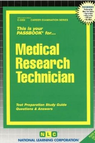 Cover of Medical Research Technician