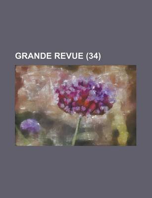 Book cover for Grande Revue (34)