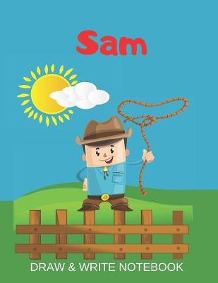 Book cover for Sam Draw & Write Notebook