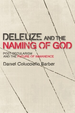 Cover of Deleuze and the Naming of God