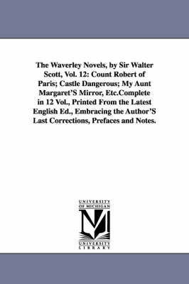 Book cover for The Waverley Novels, by Sir Walter Scott, Vol. 12
