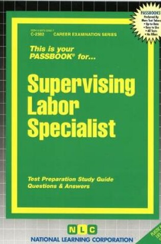 Cover of Supervising Labor Specialist