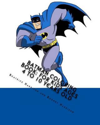 Book cover for Batman Coloring Book