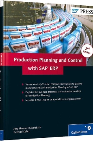 Cover of Production Planning and Control with SAP ERP