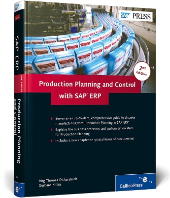 Book cover for Production Planning and Control with SAP ERP