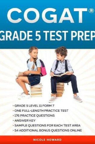 Cover of Cogat(r) Grade 5 Test Prep