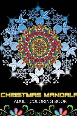 Cover of Christmas Mandala adult coloring book