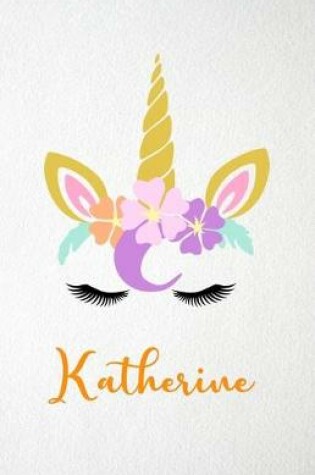 Cover of Katherine A5 Lined Notebook 110 Pages