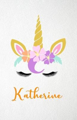 Book cover for Katherine A5 Lined Notebook 110 Pages