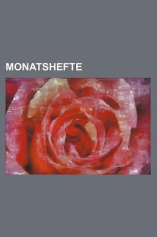 Cover of Monatshefte