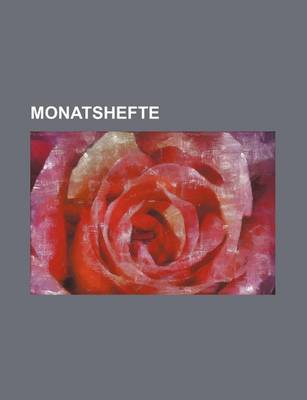 Book cover for Monatshefte