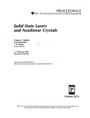 Book cover for Solid State Lasers & Nonlinear Crystals