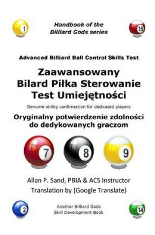 Cover of Advanced Billiard Ball Control Skills Test (Polish)