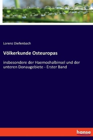 Cover of Völkerkunde Osteuropas