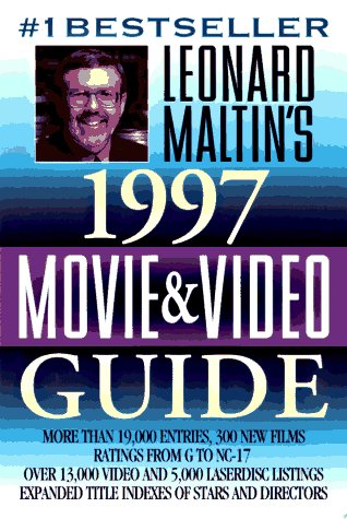 Book cover for Leonard Maltin's 1997 Movie & Video Guide