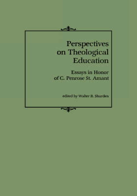 Book cover for Perspectives on Theological Educat