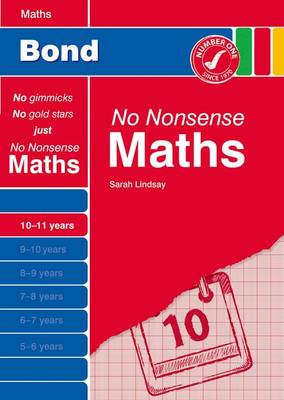 Book cover for Bond No Nonsense Maths 10-11 Years